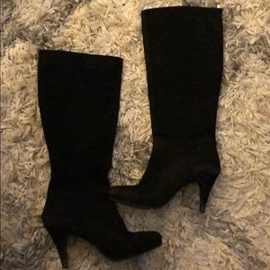 Bandolino leather upper heeled boot